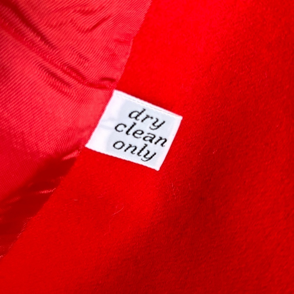 Pendleton Virgin Wool Red Blazer Jacket Holiday C… - image 6